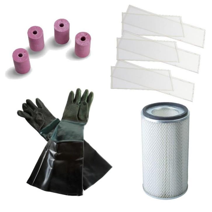 Revisie set voor straalcabine PP-T 0140 - Set straalcabine, Doe-het-zelf en Verbouw, Gereedschap | Overige machines, Ophalen of Verzenden