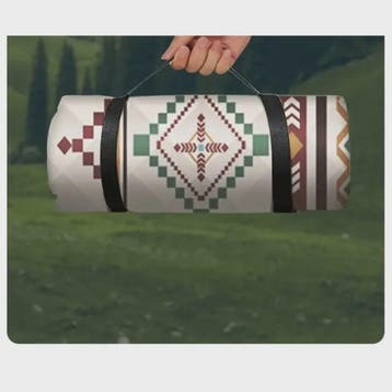 Grote Waterdichte Picknickkleed 200x200cm - Ideaal voor Stra, Vakantie, Campings
