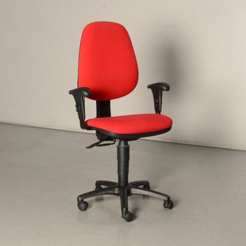 Frontseat bureaustoel, rood, 2D armleggers, Ophalen of Verzenden, Nieuw in verpakking
