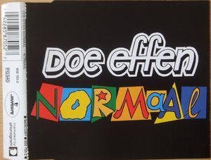 cd single - Normaal - Doe Effen Normaal, Cd's en Dvd's, Cd Singles, Zo goed als nieuw, Verzenden