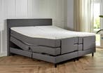 ACTIE! Elektrische boxspring Verona 160 200 Antraciet, Verzenden, 200 cm, 160 cm, Nieuw