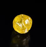 RARISSIME Diamant Fancy Vivid Yellow - 0,21 ct – Indië GEEN