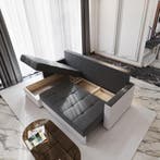 *SALE* Slaapbank met opbergruimte Kos | Groen €499,-, Huis en Inrichting, Banken | Bankstellen, Hout, 125 tot 150 cm, Verzenden