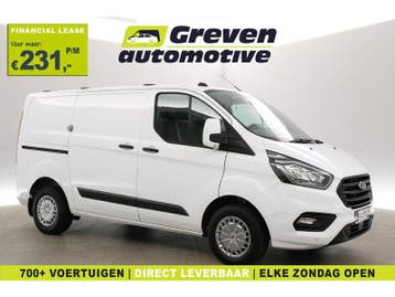 Ford Transit Custom 2.0 TDCI L1H1 | Airco | Cruise | 3, Wit, Nieuw, Ford, Lease