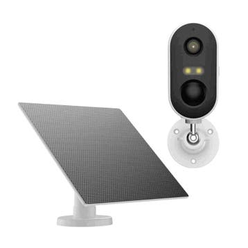 2dekans | Beveiligingscamera en zonnepaneel | Buiten | WIFI, Ophalen of Verzenden, Zo goed als nieuw