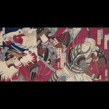 Kobayashi Toshimitsu /  (Meiji-tijd) Kawanakajima Tto