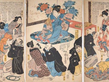 KUNIYOSHI • De wonderbaarlijke dokter behandelt ernstige