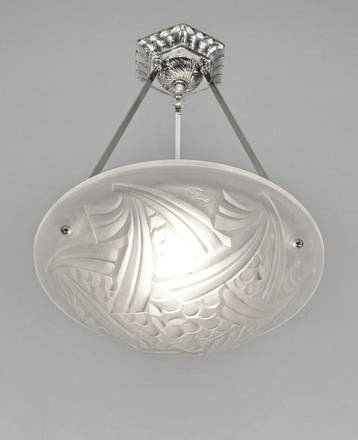 Degue - French art deco pendant light - Kroonluchter -