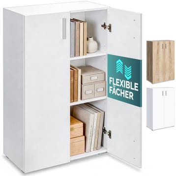 Dressoir Vela Wit 115,5x30x60cm (Meubelen, Interieur), Verzenden