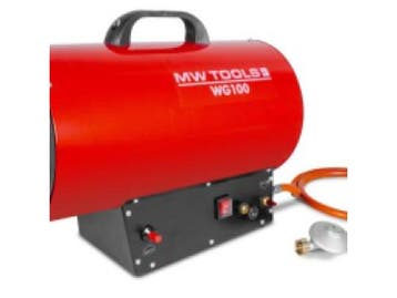 Veiling - MW Tools warmeluchtblazer op propaangas 18-30kW, Huis en Inrichting, Kachels, Nieuw