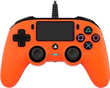 Nacon Compact Controller - Oranje PS4 Morgen in huis!, Spelcomputers en Games, Spelcomputers | Sony PlayStation Consoles | Accessoires