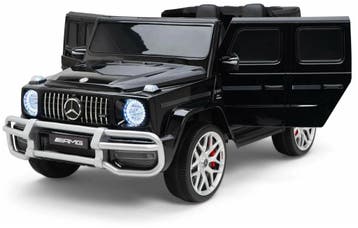 2 persoons Mercedes G63 AMG, 24v en 4x4 kinder accu voertuig, Ophalen of Verzenden, Nieuw