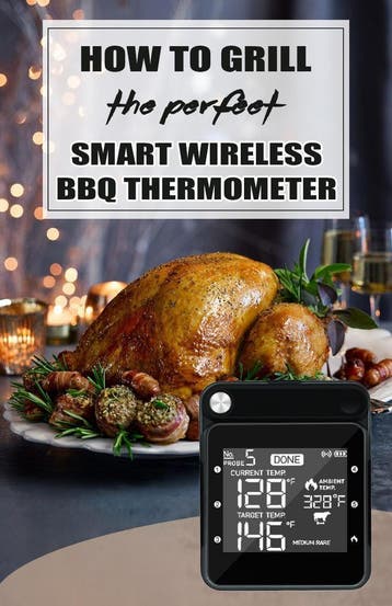ToGrill 6 Kanaals BBQ Thermometer op WiFi/Bluetooth 2 probes, Ophalen of Verzenden, Nieuw, ToGrill