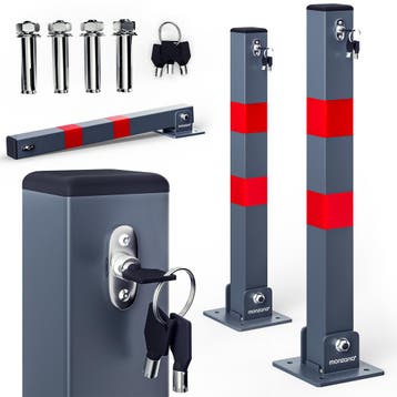 Parkeerslagboom 2 stuks incl Sleutel (Auto-Fiets), Verzenden, Nieuw