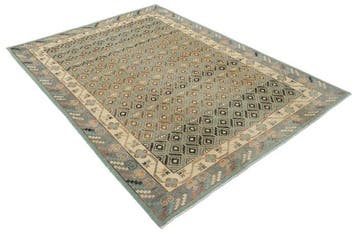 Handgeknoopt designer tapijt met Khotan-patroon – Nieuw -, Nieuw