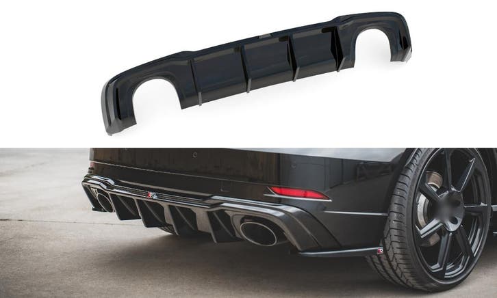 Aggressive Diffuser V.2 voor Audi RS3 8V Sportback Facelift, Auto diversen, Tuning en Styling, Ophalen of Verzenden