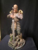 Gothic 3 Nordmar Krijger Met Zwaard - 1 Statue - Oxmox en, Nieuw