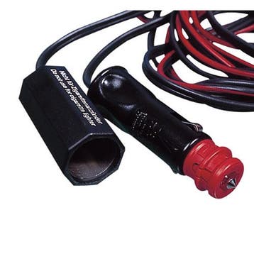 12 Volt verlengkabel sigaretten stopcontact 4 meter, Ophalen of Verzenden, Nieuw