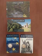 Andorra. 2 Euro / Coincard 2022/2023 (4 items) (Zonder