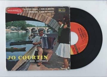Jo Courtin - Espoirs Perdus / Reine De Musette / Les Parisie, Ophalen of Verzenden, Nieuw in verpakking