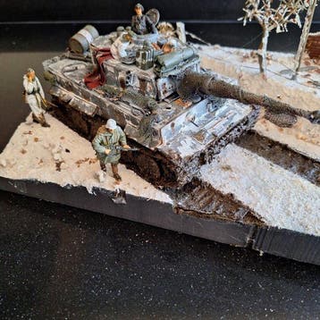 Tamiya - Diorama Tiger I - 1940-1950 - Duitsland, Nieuw