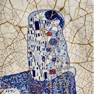 MEDSAN - Kintsugi Lovers () - UNIQUE WORK, Antiek en Kunst