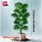 Kunstmatige Palmboom 110 cm – Grote Tropische Kunstplant, Verzenden, Nieuw