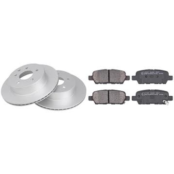 Voordeelpakket remschijven & remblokken Nissan X-Trail 2.0 F, Verzenden, Nieuw, Nissan