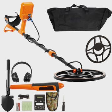 Professionele Oplaadbare Metaaldetector - 12" IP68 Waterdich, Hobby en Vrije tijd, Verzenden, Nieuw