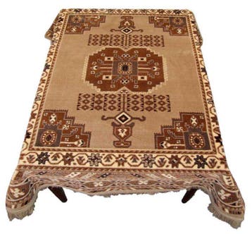 Smyrna tafelkleed Noblesse 32 bruin - div. maten/ rond NIEUW, Ophalen of Verzenden, Nieuw, Rechthoek, Binnen