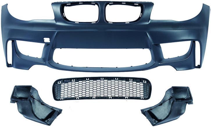 BMW 1 serie E81 E82 E87 E87 LCI E88 EVO 1M voorbumper B6461, Auto-onderdelen, Carrosserie en Plaatwerk, Nieuw, BMW, Voor