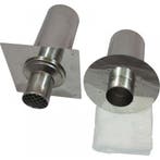 Pellet Pijp 80 Dw. Muurdoorvoer, Nieuw