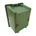 Nestbare Stapelbak, 400x300x220 mm, euronorm, groen pp,, Gebruikt, Bak of Kist, Minder dan 50 cm, Ophalen of Verzenden