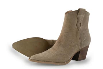 Manfield Cowboy laarzen in maat 38 Beige, Verzenden, Beige, Zo goed als nieuw, Manfield