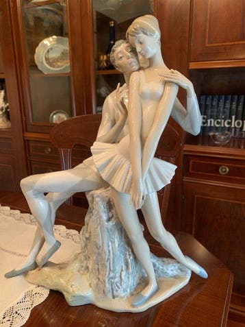 Lladro - Beeldje, Bailarines - 45 cm - Porselein - 1960