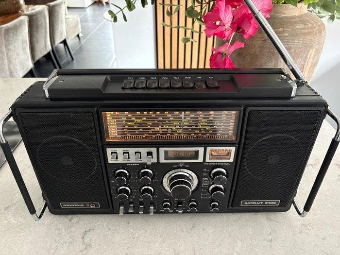 Grundig - Satellit 2400 Professional Wereldradio, Audio, Tv en Foto, Radio's
