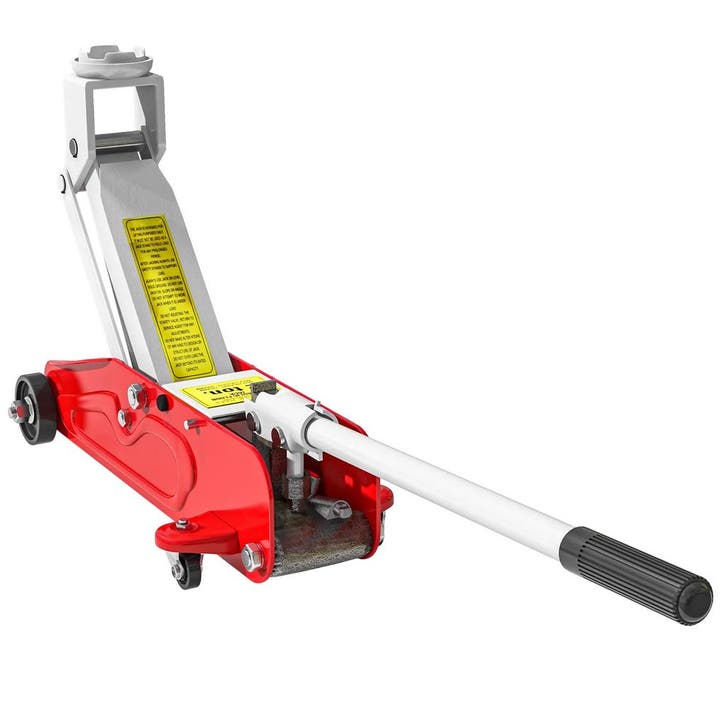 TRUUSK Hydraulische Krik 2t - Compact - Overbelastingsbeveil, Doe-het-zelf en Verbouw, Hout en Planken, Nieuw, Verzenden