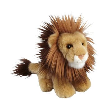 Bruine leeuw knuffel - pluche - 18 cm - dierenknuffel, Kinderen en Baby's, Speelgoed | Knuffels en Pluche, Verzenden, Nieuw