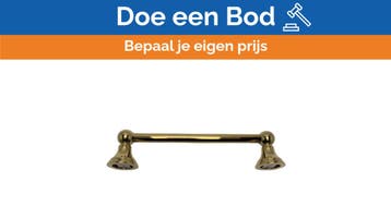 Bieden: Jatro Retro Ultra Brass Grab Bar 300 mm, Ophalen of Verzenden, Nieuw, Kombuis en Sanitair, Zeilboot of Motorboot