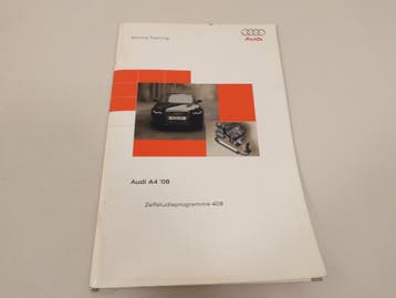 AUDI Zelfstudieprogramma #409 Audi A4 '08, Auto diversen, Handleidingen en Instructieboekjes, Verzenden