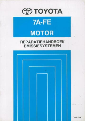 1994 Toyota motor 7A-FE reparatiehandboek emissiesystemen, Verzenden