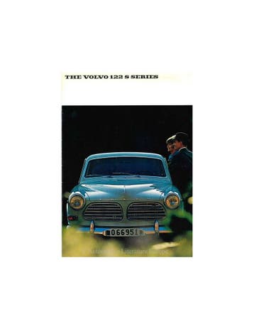 1966 VOLVO 122 S BROCHURE ENGELS (USA, Nieuw, Volvo, Author