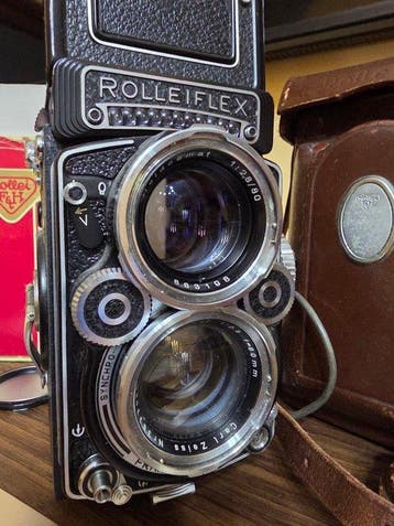 Rollei Rolleiflex 2.8F (Modello K7F) Analoge camera, Audio, Tv en Foto, Fotocamera's Analoog, Nieuw