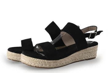 Dolcis Sandalen in maat 42 Zwart, Dolcis, Verzenden, Zwart, Sandalen of Muiltjes