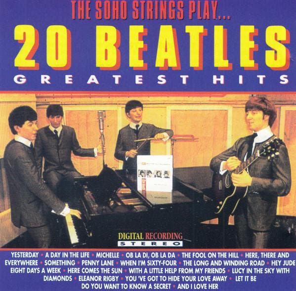cd - The Soho Strings - Play 20 Beatles Greatest Hits, Cd's en Dvd's, Cd's | Overige Cd's, Zo goed als nieuw, Verzenden