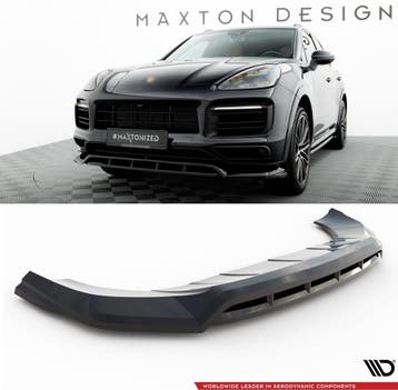 Front Splitter voor Porsche Cayenne Coupe / SUV Sport Design, Ophalen of Verzenden