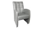 Eetkamerstoel Louise - eetkamerstoelen - Zilver, Huis en Inrichting, Stoelen, Nieuw, Stof