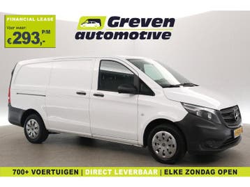Mercedes-Benz Vito 114 CDI Lang | Airco | 3 Zits |, Euro 6, Wit, Mercedes-Benz, Nieuw