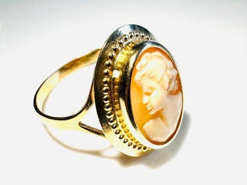 Ring - 18 karaat Geel goud, Nieuw