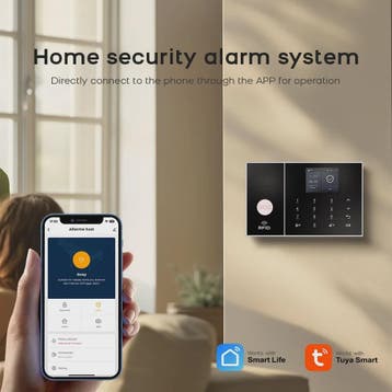 Tuya Smart Home Beveiligingssysteem met 4G WiFi, APP Melding, Verzenden, Nieuw